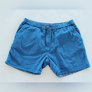 Chubbies Reversible Shorts Mens Large L Plaid Lounge Casual Weekend Aqua & Pink‎